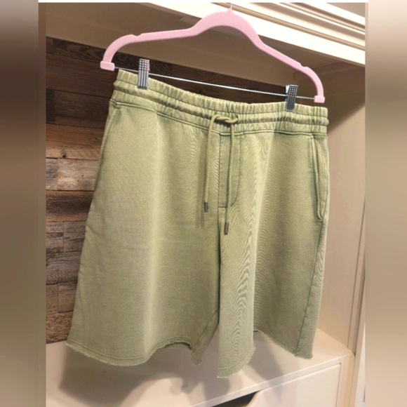 The Kooples Olive Men's Athletic Sweater Shorts - Picture 1 of 9